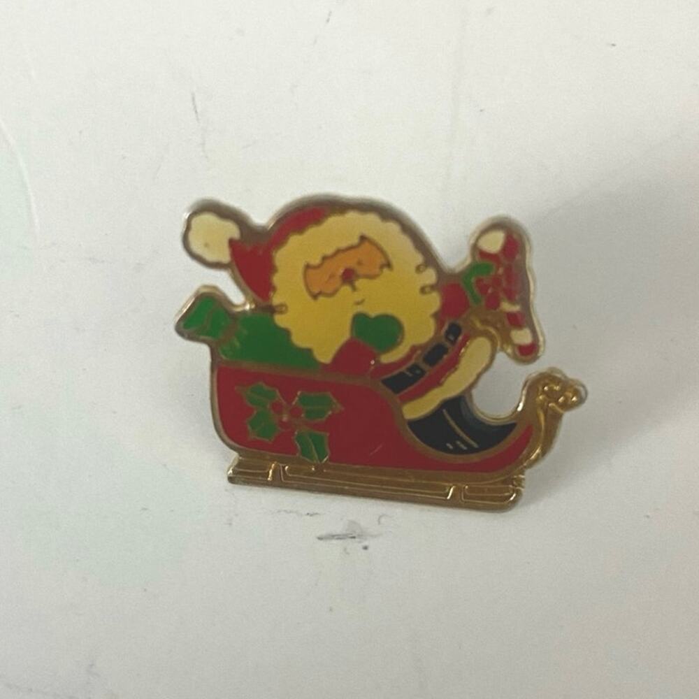 Vintage Santa pin